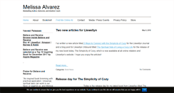 Desktop Screenshot of melissaa.com